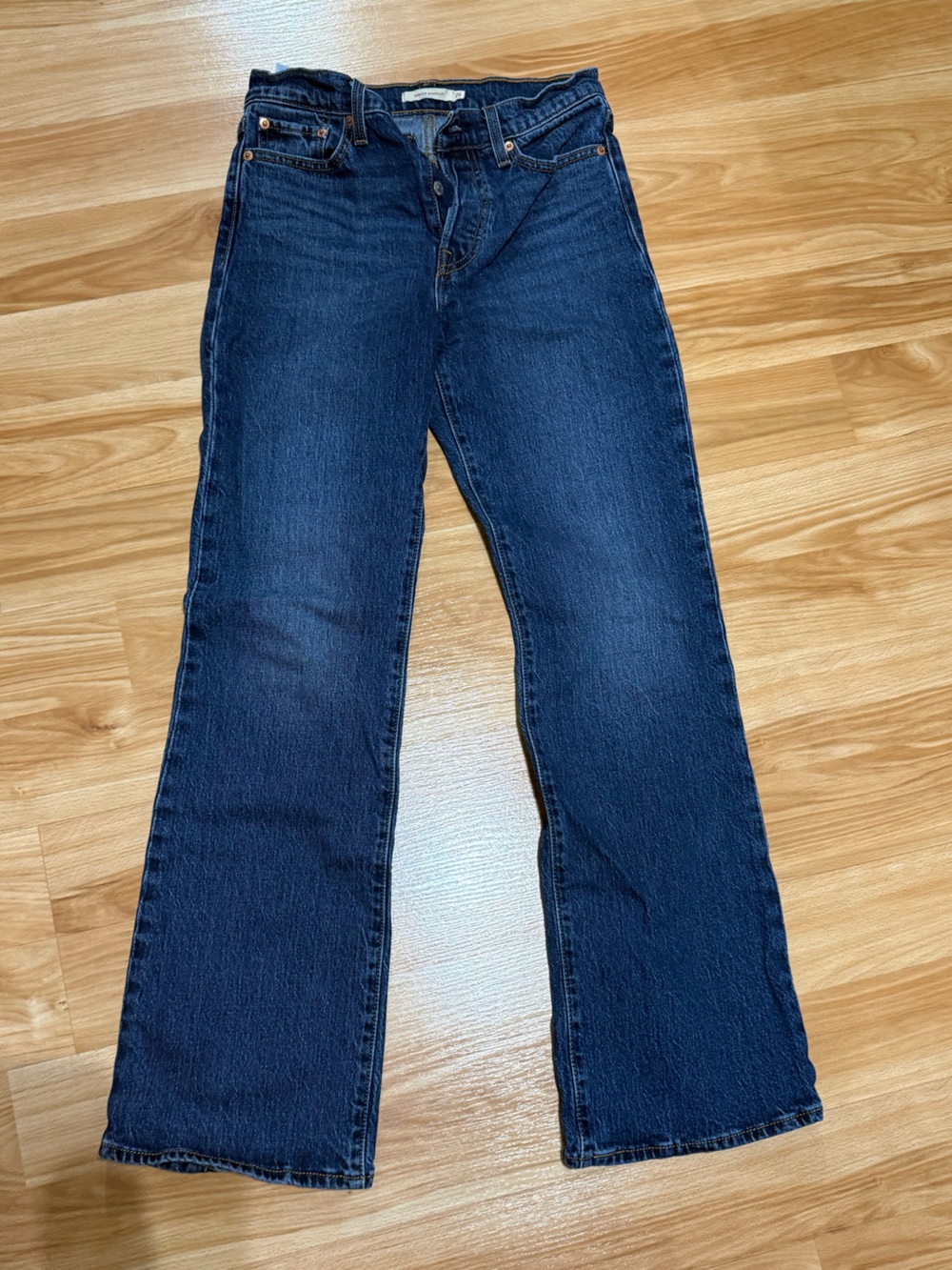 Levi's Wedgie Bootcut Dark Wash Jeans